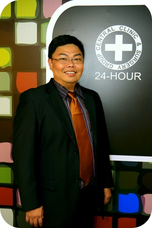 Dr Lye Tong Fong who is a director Central 24-HR Clinic Group.