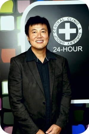Dr Robert Ong who is a director Central 24-HR Clinic Group.