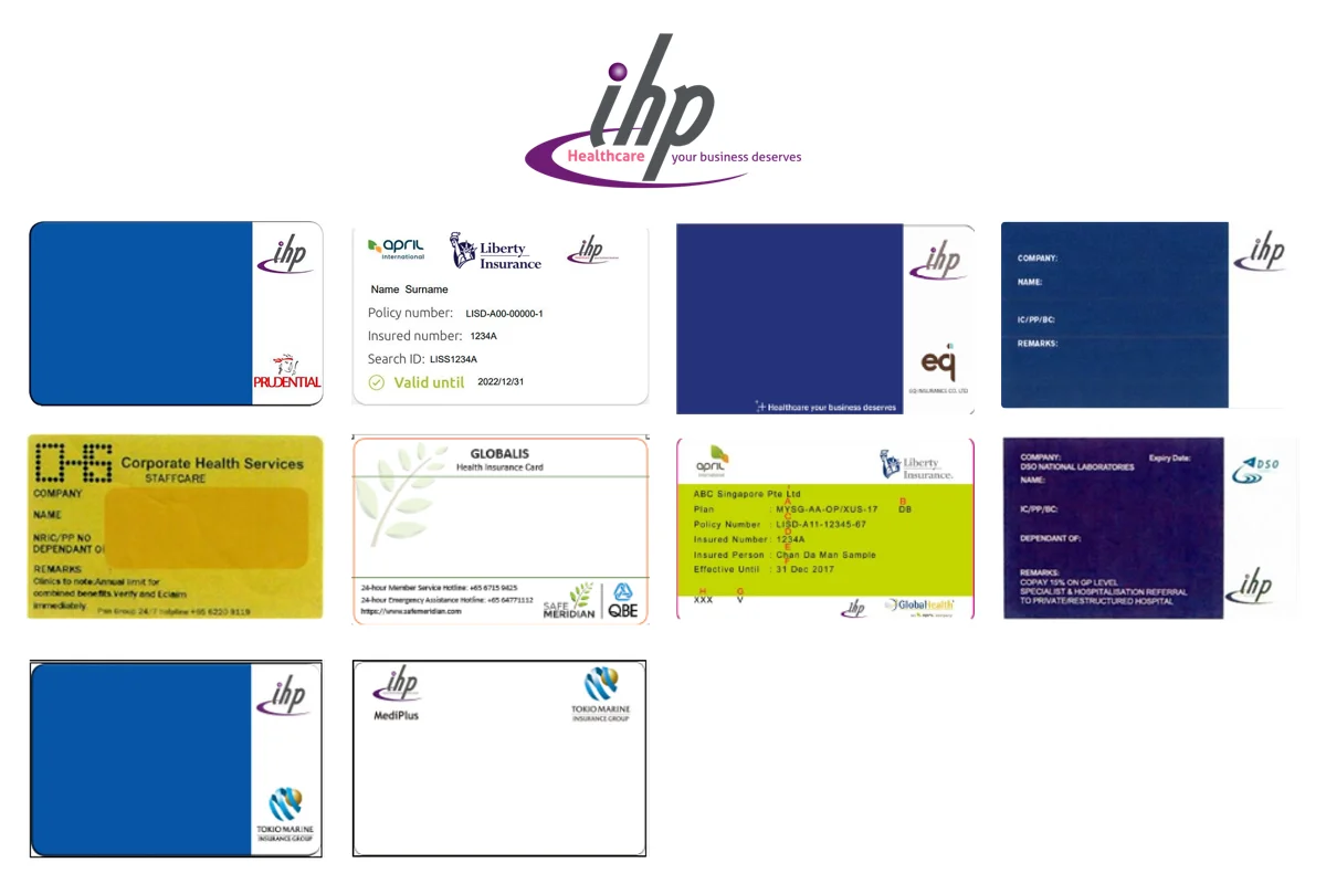 Integrated Health Plans (IHP) insurance schemes we accept at our clinic.