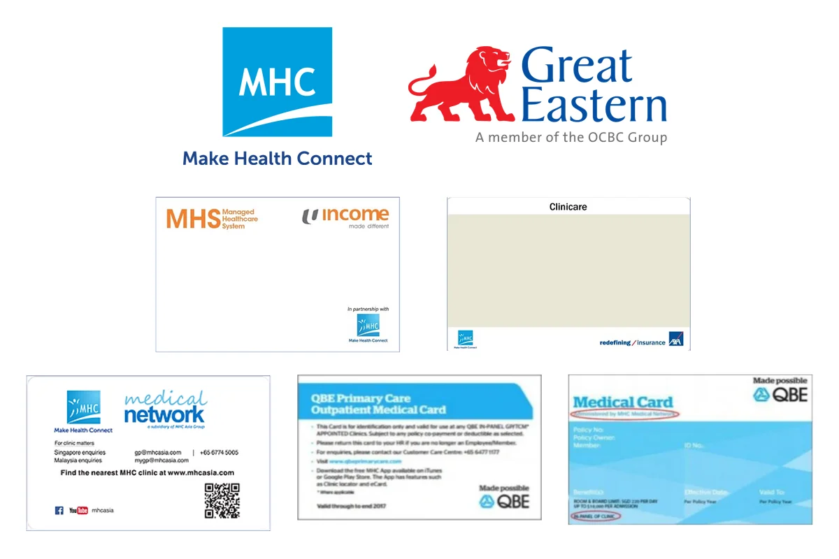 Make Health Connect (MHC) insurance schemes we accept at our clinic.